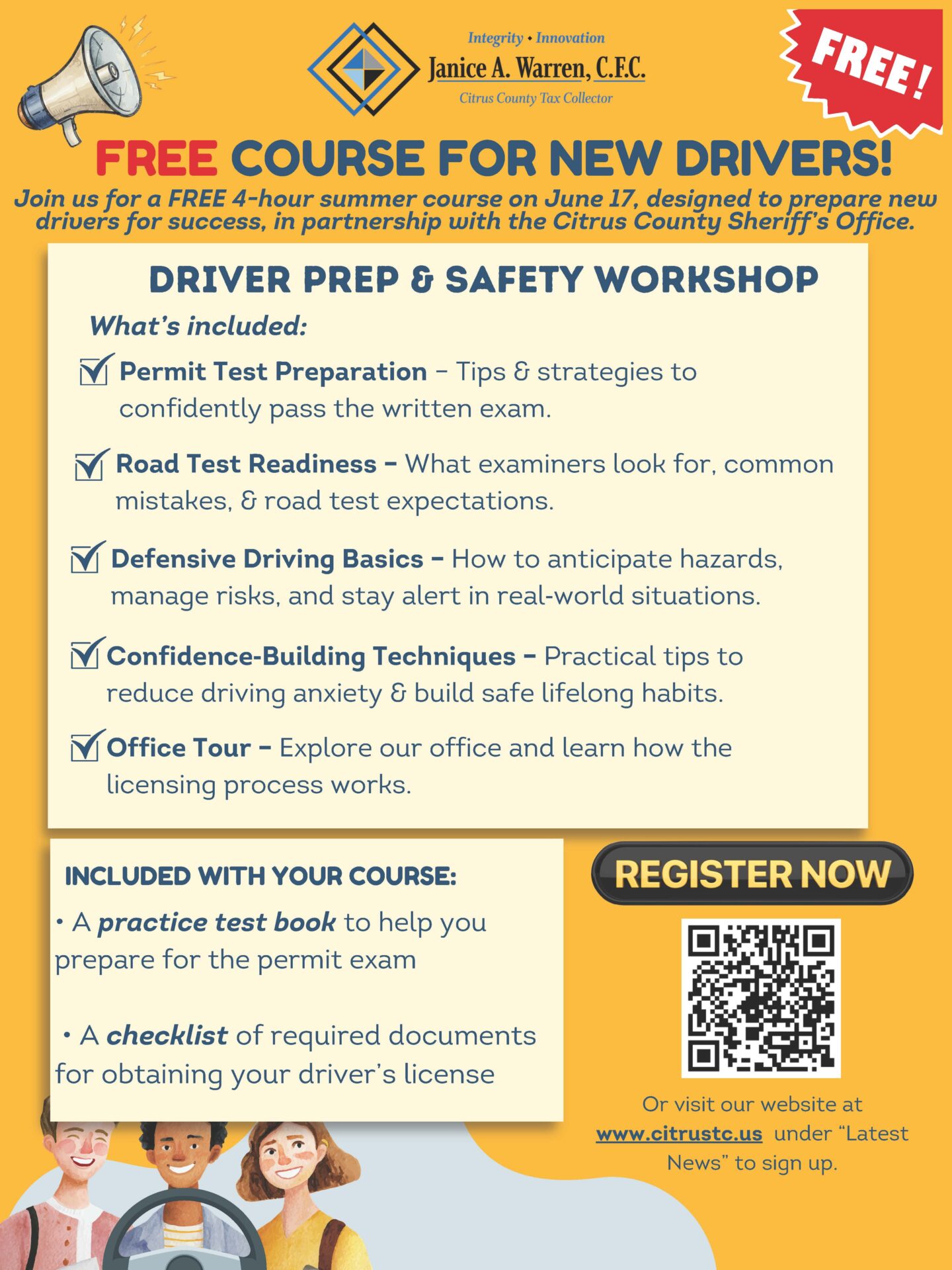 New Driver Flyer